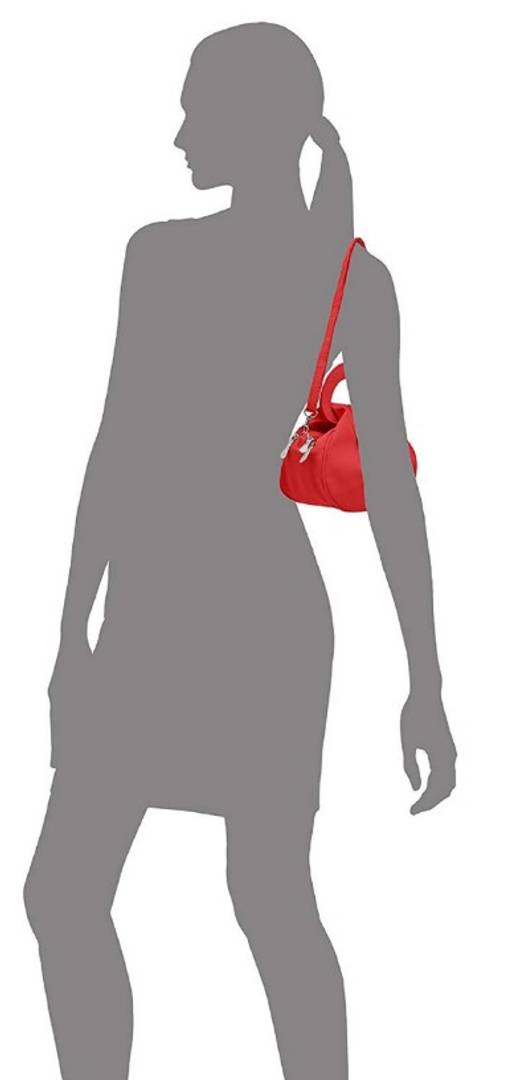 Elegant PU Handbag With Sling Strap